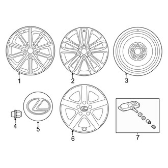 Lexus OE - Wheels