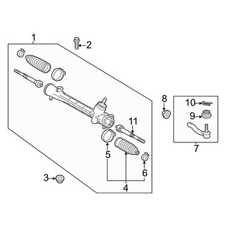 Lexus OE - Steering Gear & Linkage
