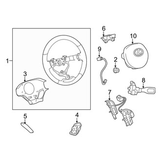 Lexus OE - Steering Wheel & Trim
