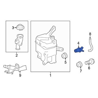 Lexus OE - Windshield Washer Pump