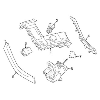 Lexus OE - Front Console