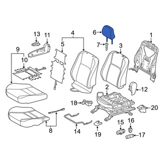 Lexus OE - Front Right Headrest