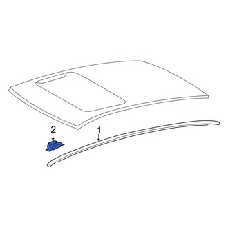 Lexus OE - Roof Molding Clip