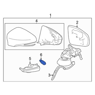 Lexus OE - Front Turn Signal Light Assembly