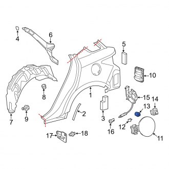 Lexus CT Fuel Doors & Parts — CARiD.com