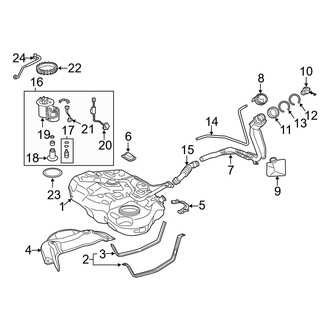 Lexus OE - Fuel System Components
