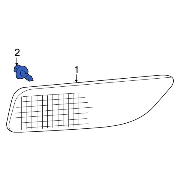 Reflector Panel Screw
