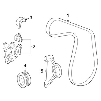 Lexus OE - Cooling - Belts & Pulleys