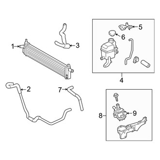 Lexus OE - Inverter Cooling Components