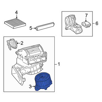 Lexus OE - HVAC Blower Motor