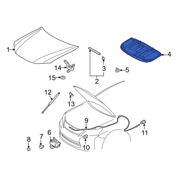 Hood Insulation Pad