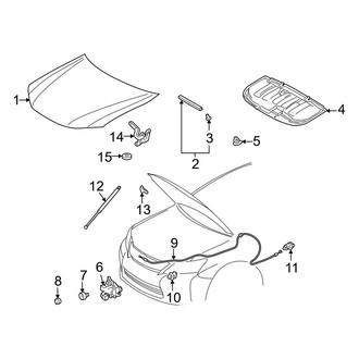 Lexus OE - Hood & Components