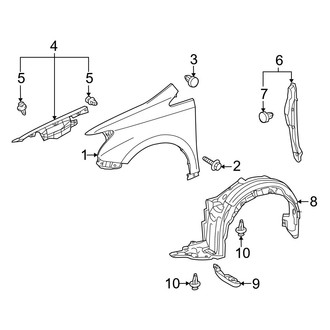 Lexus OE - Fender & Components