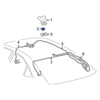 Lexus OE - Radio Antenna Base Nut