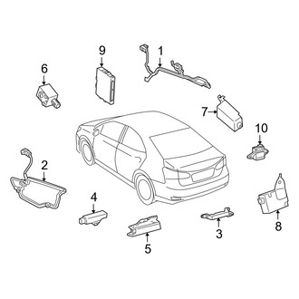 Lexus OE - Electrical Components (Wireless Door Lock)