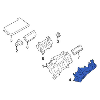 Lexus OE - Lower Fuse Box Cover