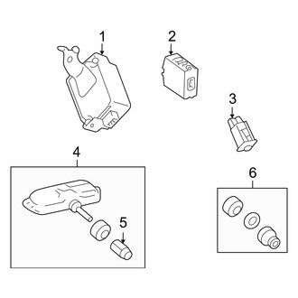 Lexus OE - Electrical - Tire Pressure Monitor Components