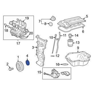 Lexus OE - Front Engine Crankshaft Seal