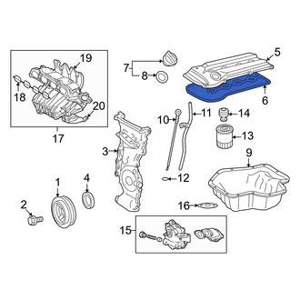 Lexus OE - Engine Valve Cover Gasket