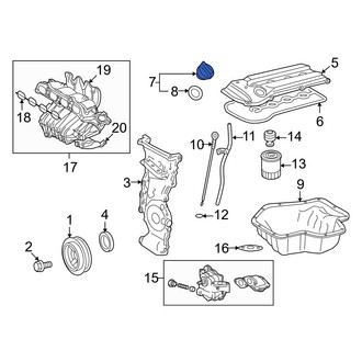 Lexus OE - Engine Oil Filler Cap
