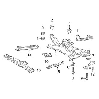 Lexus OE - Front Suspension - Suspension Mounting