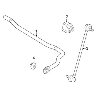 Lexus OE - Front Suspension - Stabilizer Bar & Components