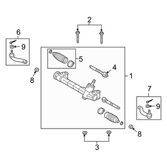 Lexus OE - Steering Gear & Linkage