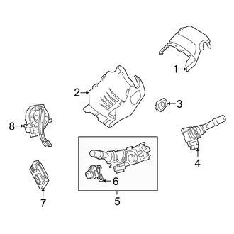 Lexus OE - Steering Column - Shroud, Switches & Levers