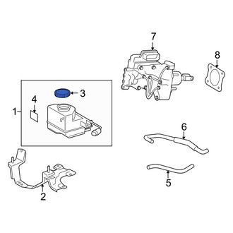 Lexus OE - Brake Master Cylinder Reservoir Cap