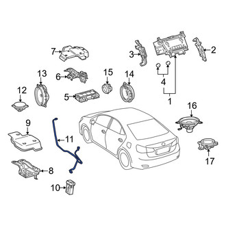 Lexus OE - Radio Wiring Harness