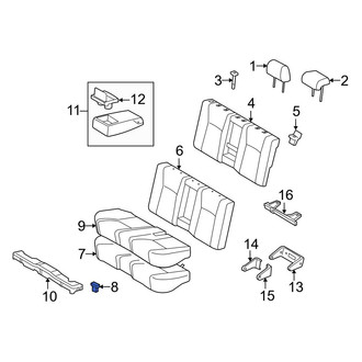 Lexus OE - Seat Cushion Clip