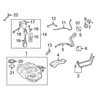 Lexus OE - Fuel System Components