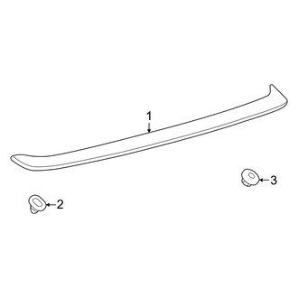 Lexus OE - Trunk Lid - Spoiler