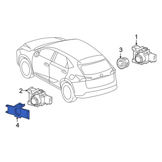 Lexus OE - Outer Parking Aid Sensor Bracket