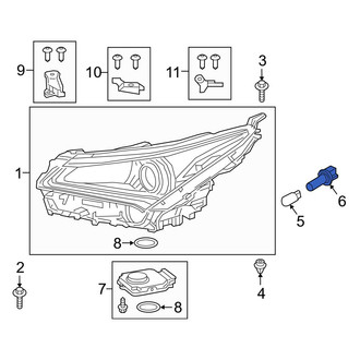 Lexus OE - Front Side Marker Light Socket