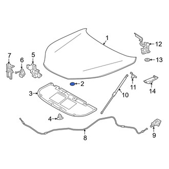 Lexus OE - Rear Door Plug