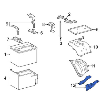 Lexus OE - Battery Tray Brace