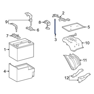 Lexus OE - Battery Hold Down Stud