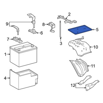 Lexus OE - Battery Tray