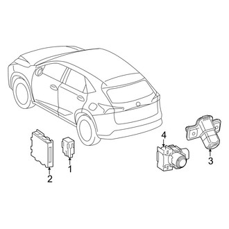 Lexus OE - Electrical Components (Park Assistant)