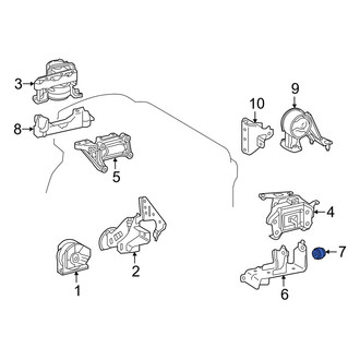 Lexus OE - Engine Mount Bushing