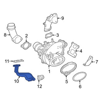 Lexus OE - Turbocharger Oil Line