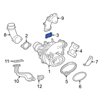 Lexus OE - Turbocharger Gasket