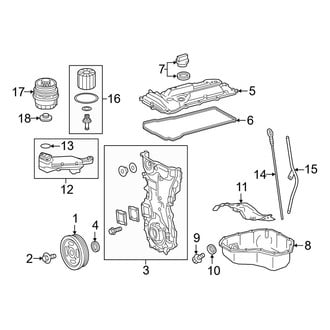Lexus OE - Engine / Transaxle - Engine Parts