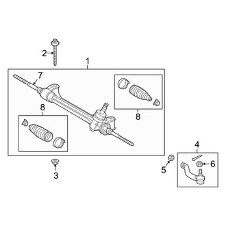Lexus OE - Steering Gear & Linkage