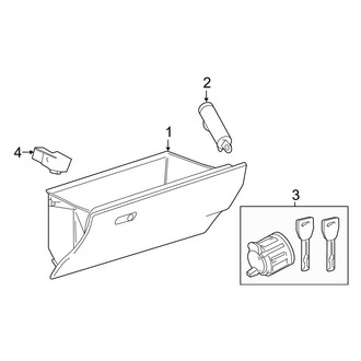 Lexus OE - Instrument Panel - Glove Box
