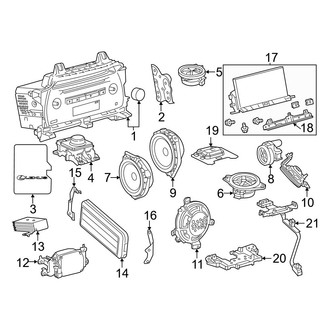 Lexus OE - Instrument Panel - Sound System