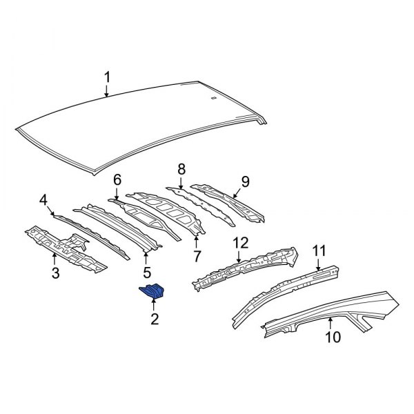 Roof Panel Bracket