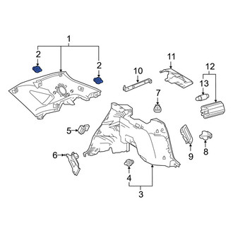 Lexus OE - Headliner Clip