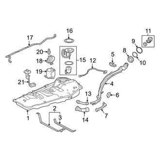 Lexus OE - Fuel System Components